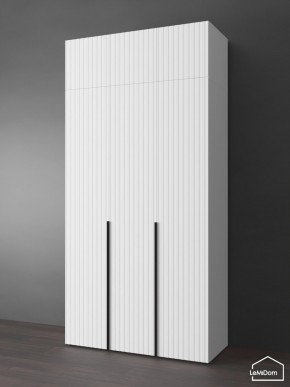 Шкаф с антресолью Linnea MHR-3A-2 2450х1200х510 (Белый-М 11.1.2) в Копейске - kopejsk.ok-mebel.com | фото