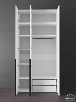 Шкаф с антресолью Linnea MHR-3A-2 2450х1200х510 (Белый-М 11.1.2) в Копейске - kopejsk.ok-mebel.com | фото 6