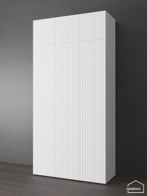 Шкаф с антресолью Linnea MHR-3POA-2 2450х1200х510 (Белый-М 11.1.2) в Копейске - kopejsk.ok-mebel.com | фото