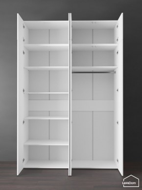 Шкаф с антресолью Linnea MHR-4POA-1 2450х1600х510 (Белый-М 11.1.1) в Копейске - kopejsk.ok-mebel.com | фото 4
