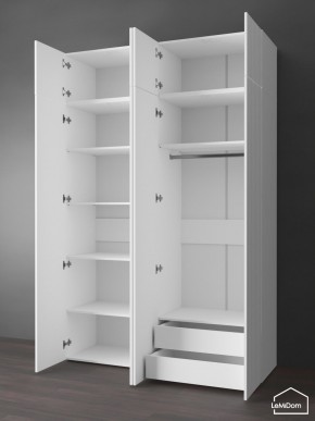Шкаф с антресолью Linnea MHR-4POA-2 2450х1600х510 (Белый-М 11.1.1) в Копейске - kopejsk.ok-mebel.com | фото 6