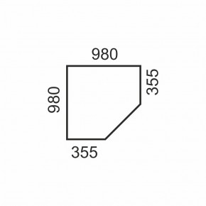 Шкаф угловой 2D, OLIVIA, цвет вудлайн крем/дуб анкона в Копейске - kopejsk.ok-mebel.com | фото 4