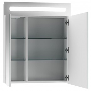 Шкаф-зеркало Аврора 60 с подсветкой LED Домино (DV8005HZ) в Копейске - kopejsk.ok-mebel.com | фото 2