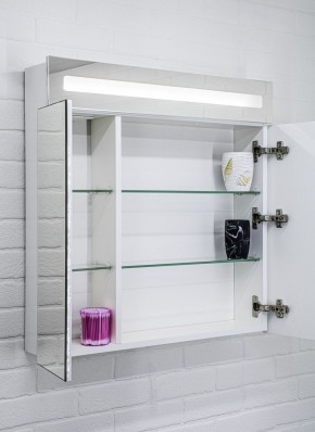 Шкаф-зеркало Аврора 60 с подсветкой LED Домино (DV8005HZ) в Копейске - kopejsk.ok-mebel.com | фото 7