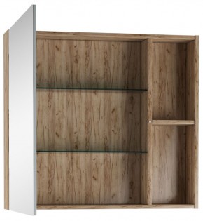 Шкаф-зеркало Craft 80 левый/правый Домино (DCr2204HZ) в Копейске - kopejsk.ok-mebel.com | фото 2