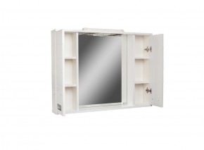 Шкаф-зеркало Cube 90 Эл. Домино (DC5012HZ) в Копейске - kopejsk.ok-mebel.com | фото 3