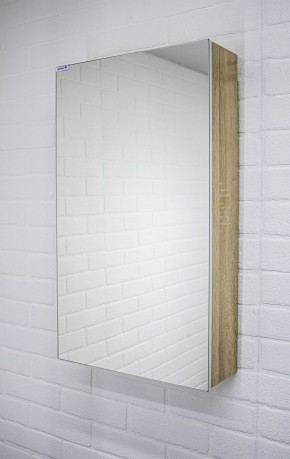 Шкаф-зеркало Мечта 40 Дуб сонома АЙСБЕРГ (DM2317HZ) в Копейске - kopejsk.ok-mebel.com | фото 5