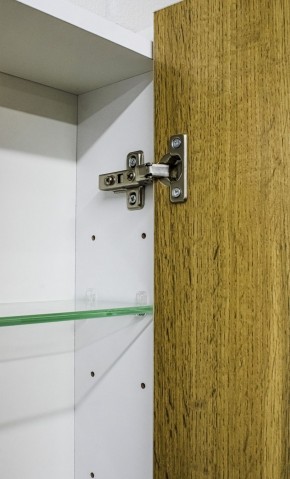 Шкаф-зеркало Uno 60 Дуб ВОТАН правый Домино (DU1512HZ) в Копейске - kopejsk.ok-mebel.com | фото 10
