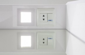 Шкаф-зеркало Uno 60 Дуб ВОТАН правый Домино (DU1512HZ) в Копейске - kopejsk.ok-mebel.com | фото 9