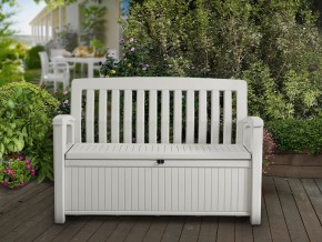 Скамья Patio Bench белый в Копейске - kopejsk.ok-mebel.com | фото 2