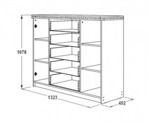 Спальный гарнитур Ольга-13 (модульный) в Копейске - kopejsk.ok-mebel.com | фото 17