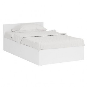 Стандарт Кровать 1200, цвет белый, ШхГхВ 123,5х203,5х70 см., сп.м. 1200х2000 мм., без матраса, основание есть в Копейске - kopejsk.ok-mebel.com | фото