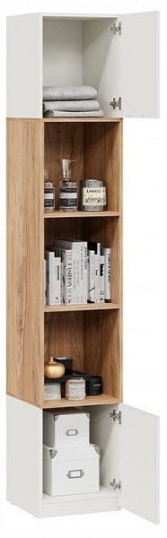 Стеллаж комбинированный Стелла в Копейске - kopejsk.ok-mebel.com | фото 3