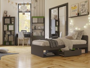НЕАПОЛЬ Стеллаж с дверками в Копейске - kopejsk.ok-mebel.com | фото 2