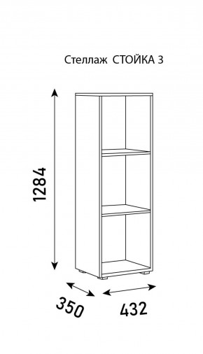 Стеллаж Стойка 3 в Копейске - kopejsk.ok-mebel.com | фото 5