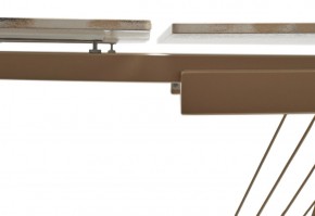 Стол ACERRA NEW 160 GLOSS GRAND JADE SOLID CERAMIC/ каркас цвета шампань, ®DISAUR в Копейске - kopejsk.ok-mebel.com | фото 7