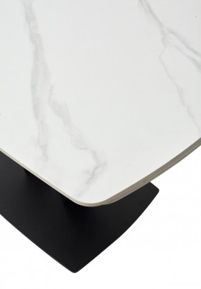 Стол ALATRI 120 MATT WHITE MARBLE SOLID CERAMIC / BLACK, ®DISAUR в Копейске - kopejsk.ok-mebel.com | фото 11