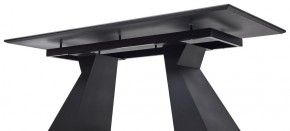 Стол БОГАРТ 200 TITANIUM BLACK PULIDO, керамика / Черный М-City в Копейске - kopejsk.ok-mebel.com | фото 7