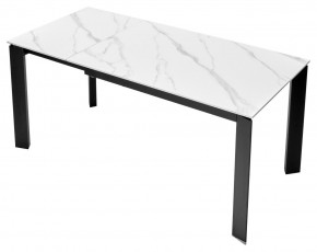 Стол CORNER 120 MATT WHITE MARBLE SOLID CERAMIC / BLACK, ®DISAUR в Копейске - kopejsk.ok-mebel.com | фото 7