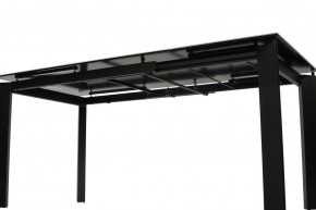 Стол CORNER 120 MATTE STATUARIO Белый мрамор матовый керамика, стекло/ черный каркас, ®DISAUR в Копейске - kopejsk.ok-mebel.com | фото 9