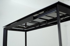 Стол CREMONA 180 KL-99 Белый мрамор матовый, итальянская керамика / черный каркас, ®DISAUR в Копейске - kopejsk.ok-mebel.com | фото 13