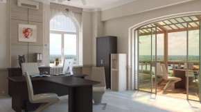 Стол для руководителя Премиум Пр.С-16 в Копейске - kopejsk.ok-mebel.com | фото 3