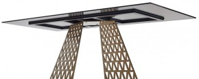 Стол ENNA 220 KL-188 Контрастный мрамор матовый, итальянская керамика/ каркас цвета шампань, ®DISAUR в Копейске - kopejsk.ok-mebel.com | фото 12