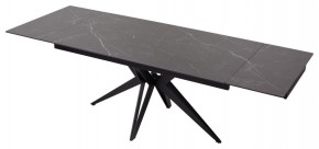 Стол FORIO 160 MATT BLACK MARBLE SOLID CERAMIC / BLACK, ®DISAUR в Копейске - kopejsk.ok-mebel.com | фото 5