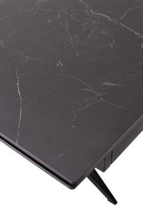 Стол FORIO 160 MATT BLACK MARBLE SOLID CERAMIC / BLACK, ®DISAUR в Копейске - kopejsk.ok-mebel.com | фото 9