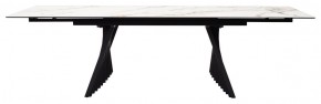Стол IVAR 180 MARBLES KL-188 Контрастный мрамор, итальянская керамика, ®DISAUR в Копейске - kopejsk.ok-mebel.com | фото 2