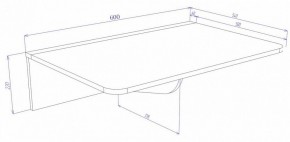 Стол компьютерный Cross в Копейске - kopejsk.ok-mebel.com | фото 3