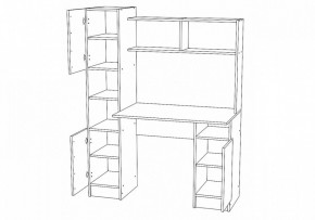 Стол компьютерный Эндо в Копейске - kopejsk.ok-mebel.com | фото 3