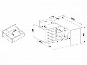Стол компьютерный КСТ-109Л в Копейске - kopejsk.ok-mebel.com | фото 4