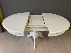 Стол круглый раскладной Верона с молдингом (шпон) в Копейске - kopejsk.ok-mebel.com | фото 13