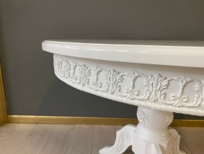 Стол круглый раскладной Верона с молдингом (шпон) в Копейске - kopejsk.ok-mebel.com | фото 9