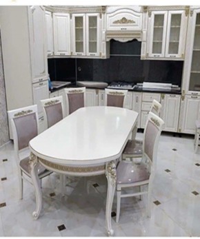 Стол овальный раскладной Бостон 2000(2400)*1000 в Копейске - kopejsk.ok-mebel.com | фото
