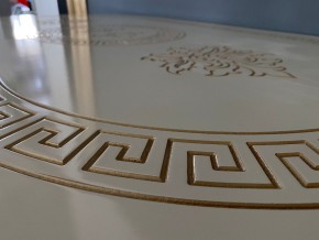 Стол овальный раскладной Милан (лапа-ножки) в Копейске - kopejsk.ok-mebel.com | фото 3