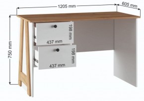 Стол письменный Теодора в Копейске - kopejsk.ok-mebel.com | фото 4