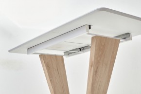 Стол Прага 120 БЕЛЫЙ, стекло/ ВЯЗ М-City в Копейске - kopejsk.ok-mebel.com | фото 10