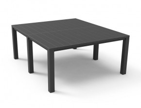 Стол раскладной Джули (Julie Double table 2 configurations) Графит в Копейске - kopejsk.ok-mebel.com | фото 3