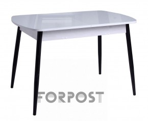 Стол раздвижной со стеклянной столешницей (BLACK, WHITE) в Копейске - kopejsk.ok-mebel.com | фото 3