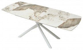 Стол RIVOLI 140 GLOSS LUXURY PANDORA SOLID CERAMIC / WHITE, ®DISAUR в Копейске - kopejsk.ok-mebel.com | фото 6