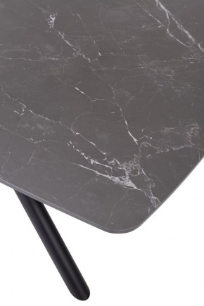 Стол RIVOLI 140 MATT BLACK MARBLE SOLID CERAMIC / BLACK, ®DISAUR в Копейске - kopejsk.ok-mebel.com | фото 10