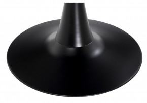 Стол стеклянный Tulip 90x74 black glass в Копейске - kopejsk.ok-mebel.com | фото 3