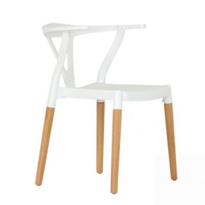 Стул Barneo N-218 Wishbone интерьерный кухонный белый в Копейске - kopejsk.ok-mebel.com | фото