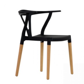 Стул Barneo N-218 Wishbone интерьерный кухонный черный в Копейске - kopejsk.ok-mebel.com | фото