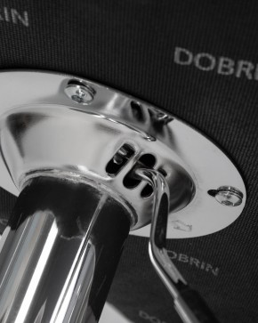 Стул барный DOBRIN BARNY, серый велюр (MJ9-75) в Копейске - kopejsk.ok-mebel.com | фото 10