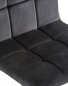 Стул барный DOBRIN DOMINIC, черный велюр (MJ9-101) в Копейске - kopejsk.ok-mebel.com | фото 7
