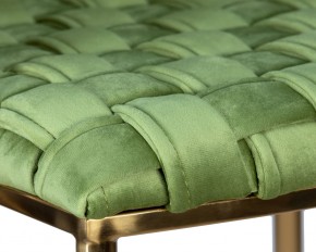Стул барный DOBRIN EMMA GOLD, зеленый велюр (VF-08) в Копейске - kopejsk.ok-mebel.com | фото 8