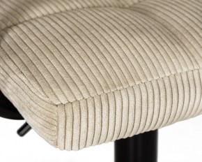 Стул барный DOBRIN KRUGER ARM BLACK, бежевый вельвет (LAR-E2041-04) в Копейске - kopejsk.ok-mebel.com | фото 7